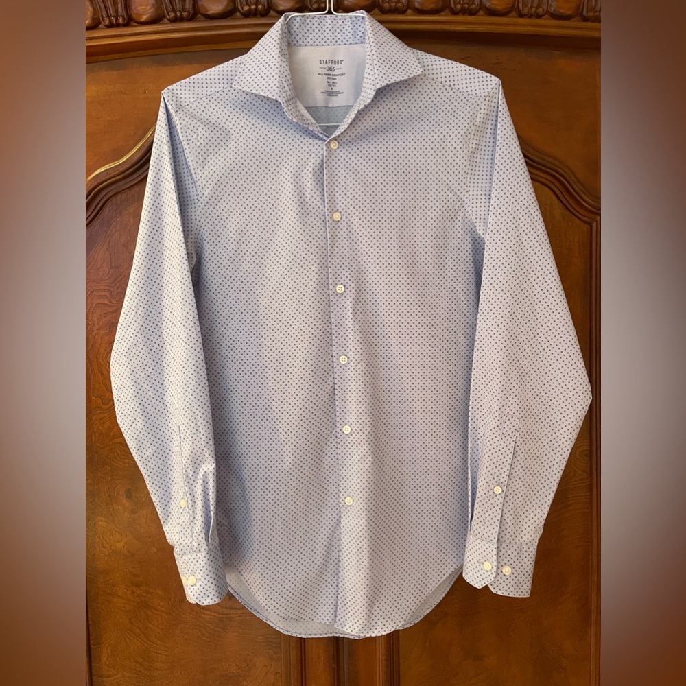 Mens Stafford 365 comfort. 14-14 1/2, 32/33.
